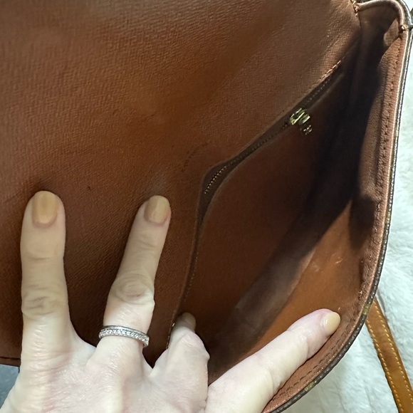 Vintage Louis Vuitton Monogram Brown Crossbody Bag - Picture 8 of 9